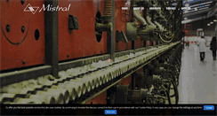 Desktop Screenshot of mistralsrl.net